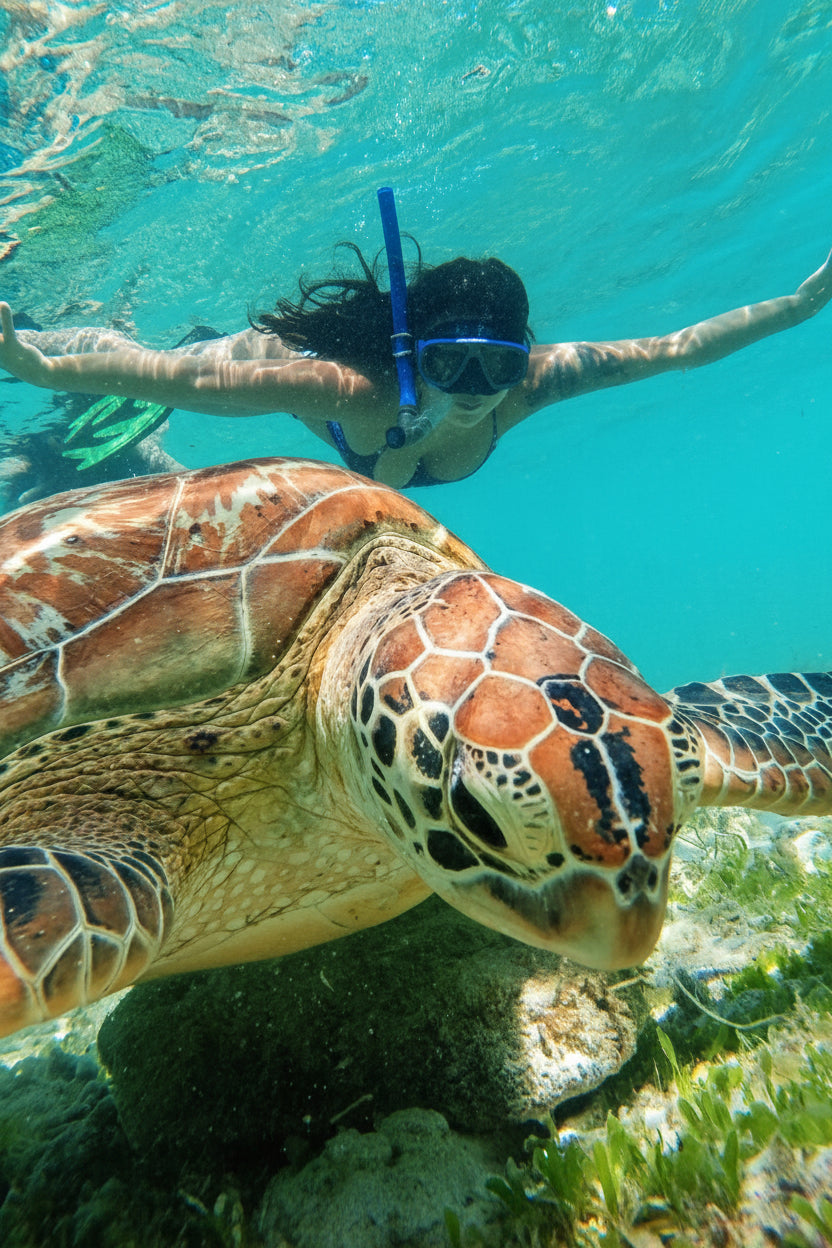 Akumal Express: Nado con Tortugas + Cenote | Dos salidas diarias
$2,290 MXN 🐢