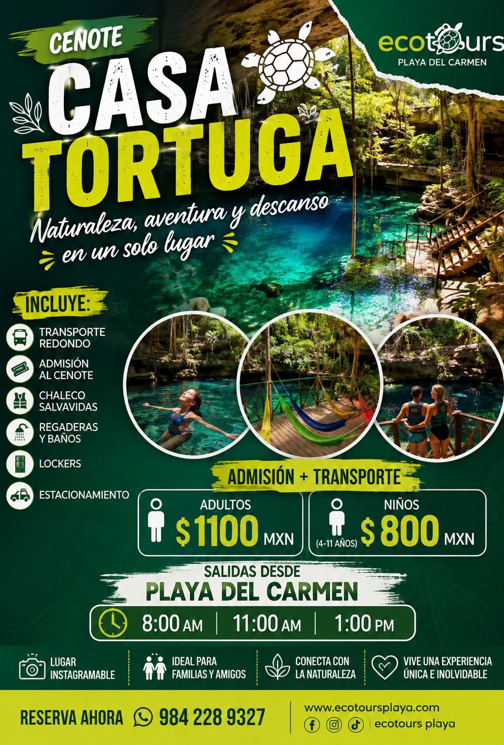CENOTE CASA TORTUGA