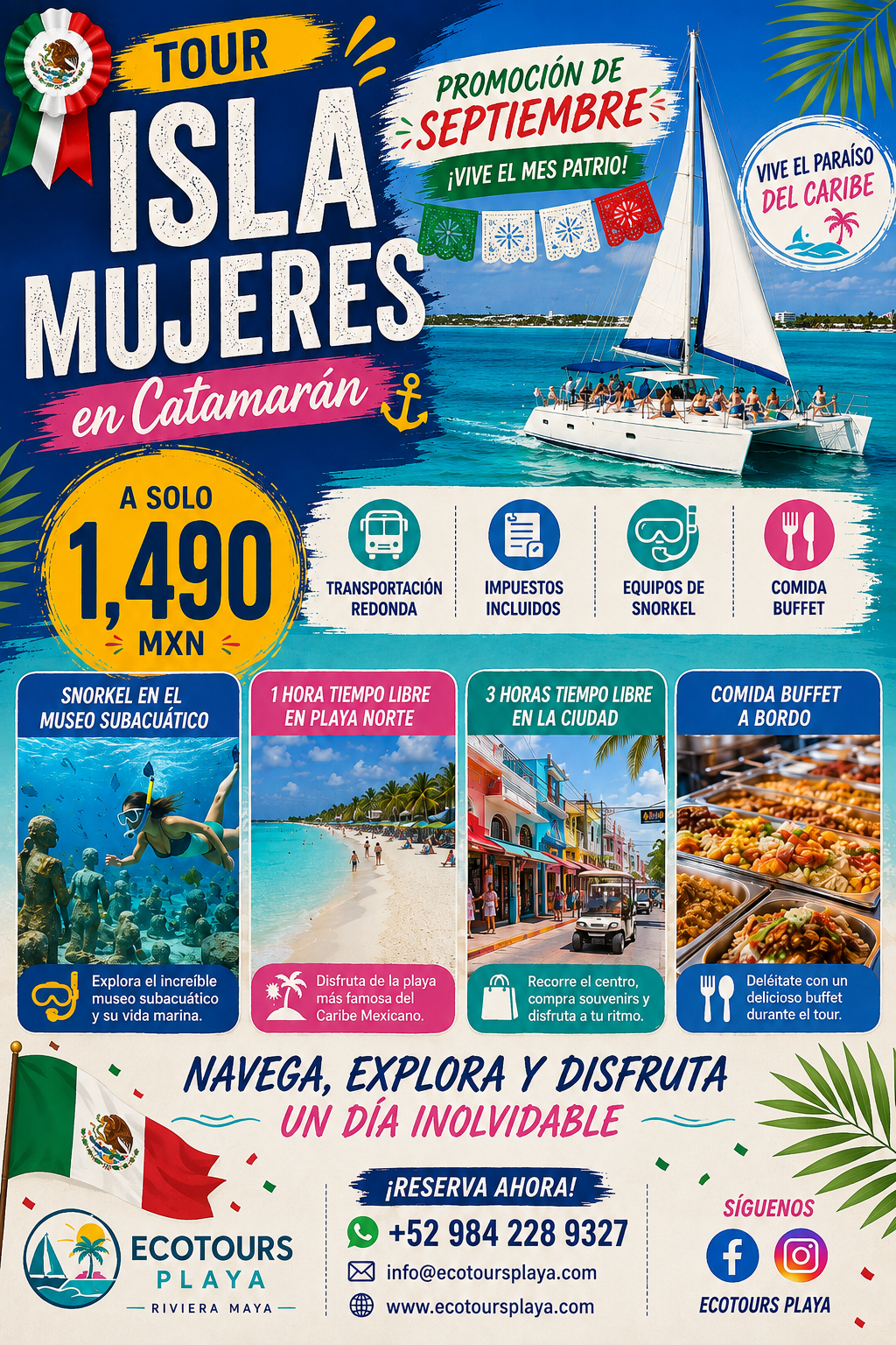 ISLA MUJERES CATAMARAN