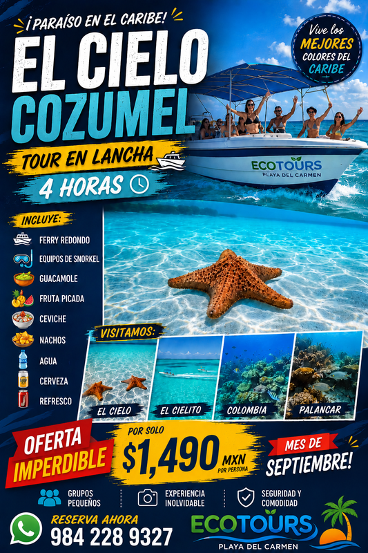 LE BATEAU SKY COZUMEL