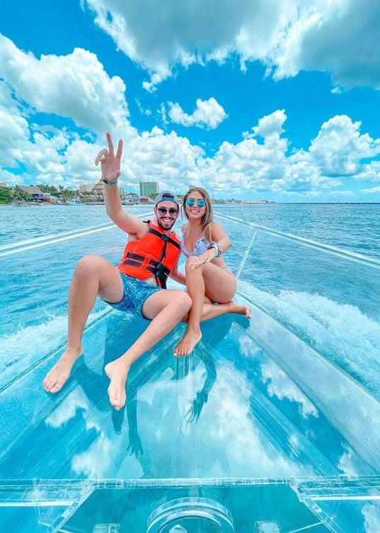 LANCHA TRANSPARENTE (desde Playa del Carmen)