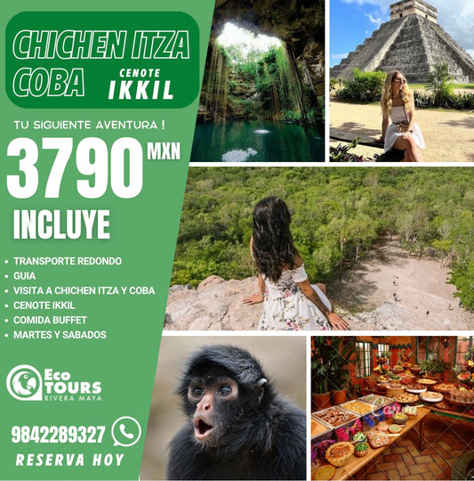 CHICHEN ITZA COBA CENOTE IKKIL